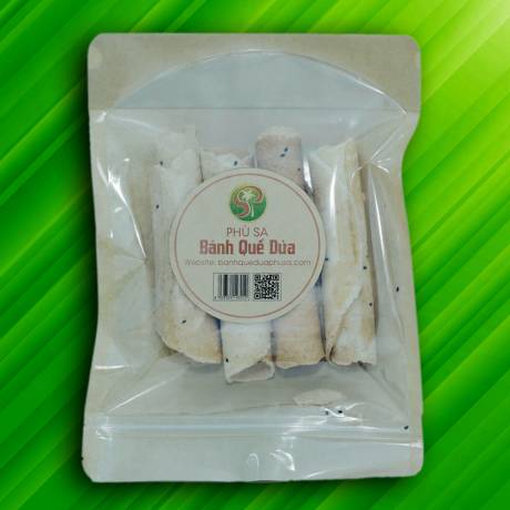 Bánh quế dừa Phù Sa